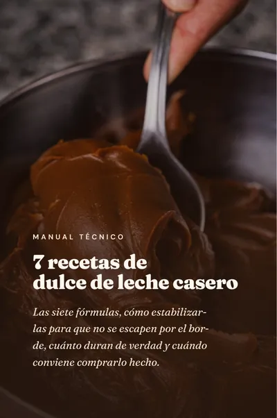 Tapa: 7 recetas de dulce de leche casero